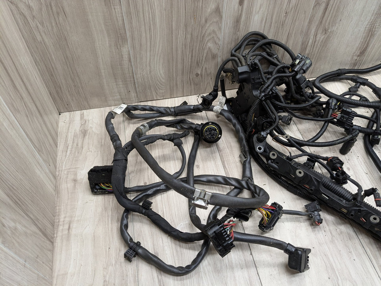 2014 - 2018 BMW X5 F85 Engine Motor Transmission Wiring Wire Harness SET 8043689 S63B44T2