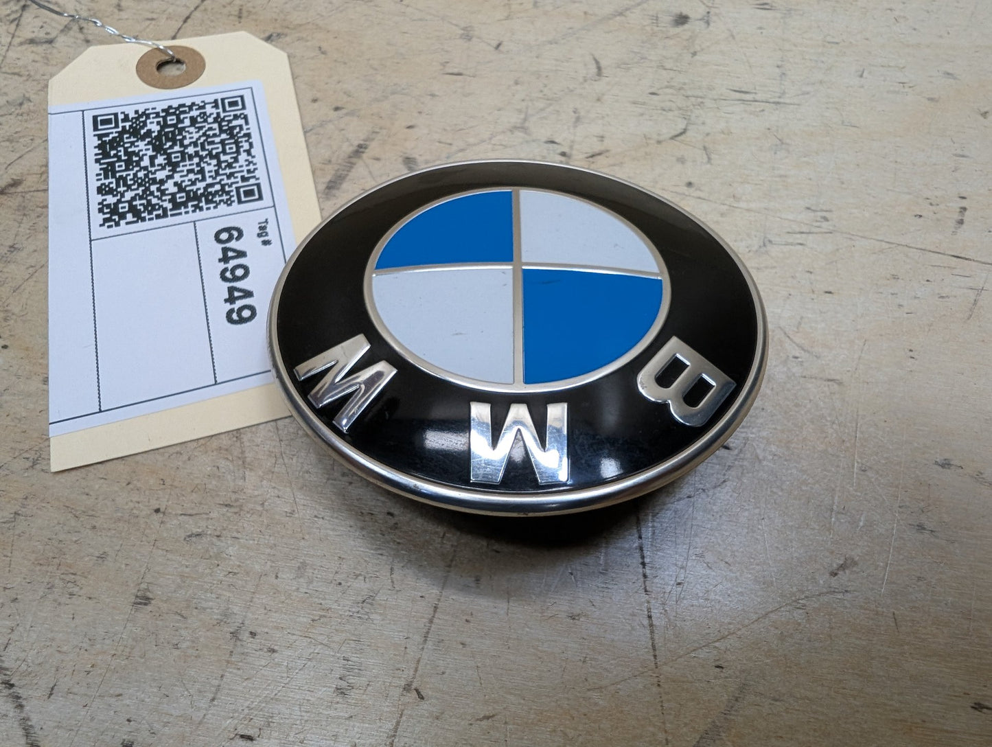 OEM BMW E82 E92 F02 F10 F22 F30 F44 F82 Rear Trunk Lid Round Emblem Logo 82MM