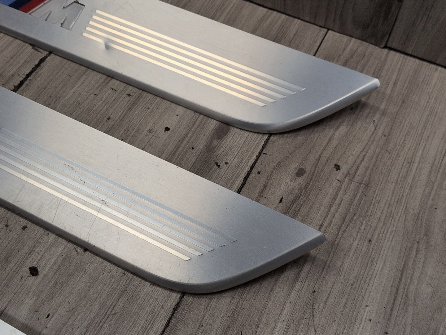 2016-2022 BMW 750i G12 Front Rear Left Right Scuff Plate Door Sill SET 8061043 OEM