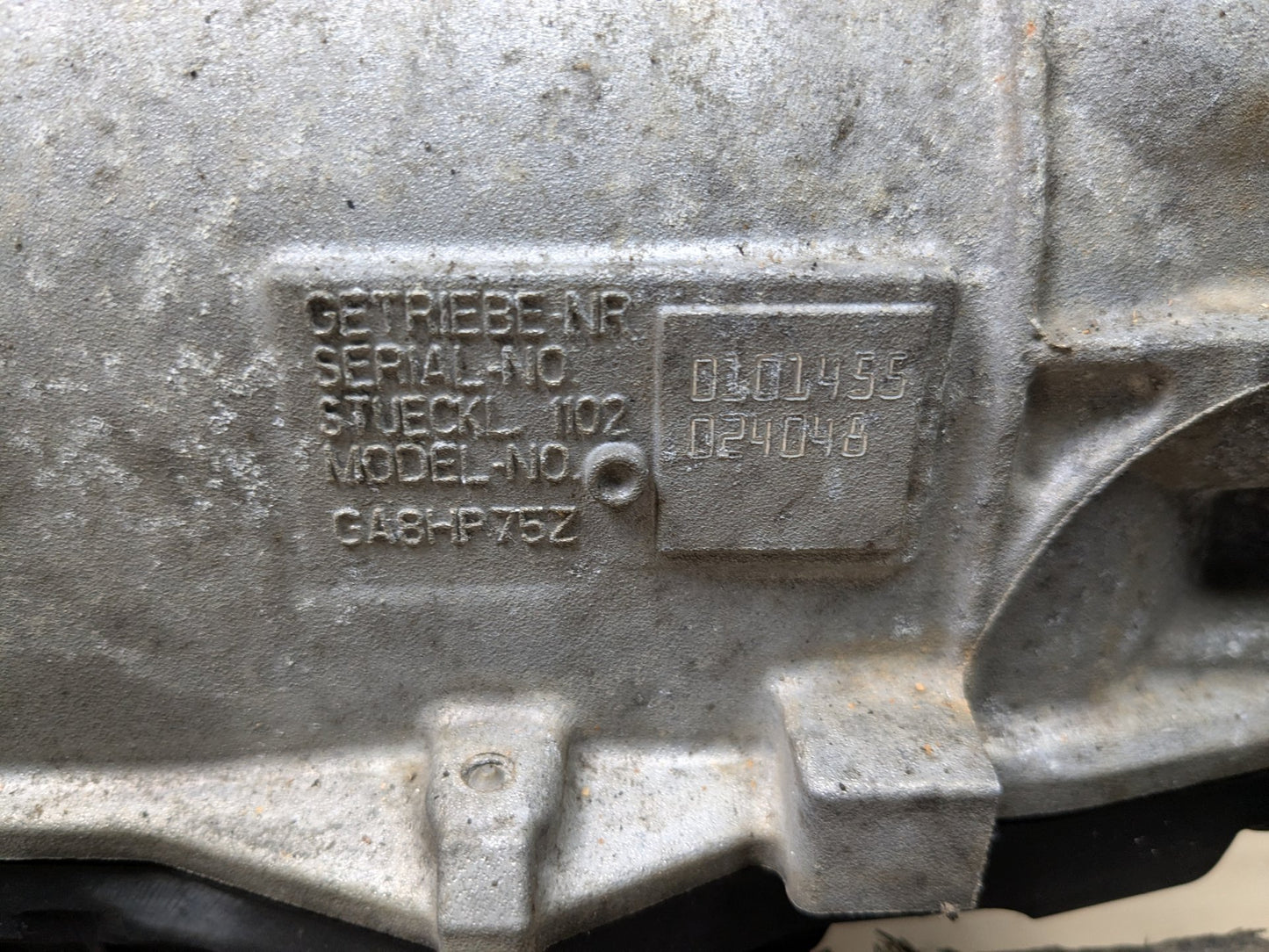 OEM BMW F15 F16 50iX AWD Automatic Transmission Gearbox GA8HP75Z