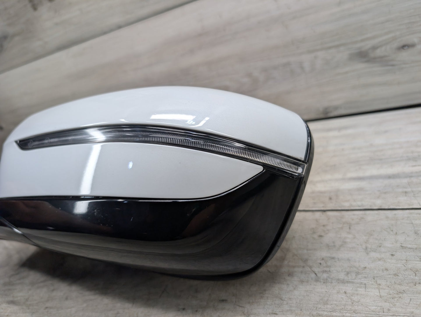 OEM BMW G30 530 540 M550 Left Driver Side Mirror Blind Spot SHADOW GLOSS