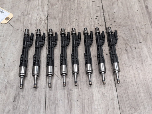 2014 - 2018 BMW X5 F85 Engine Motor Fuel Injector SET 8627842 S63B44T2