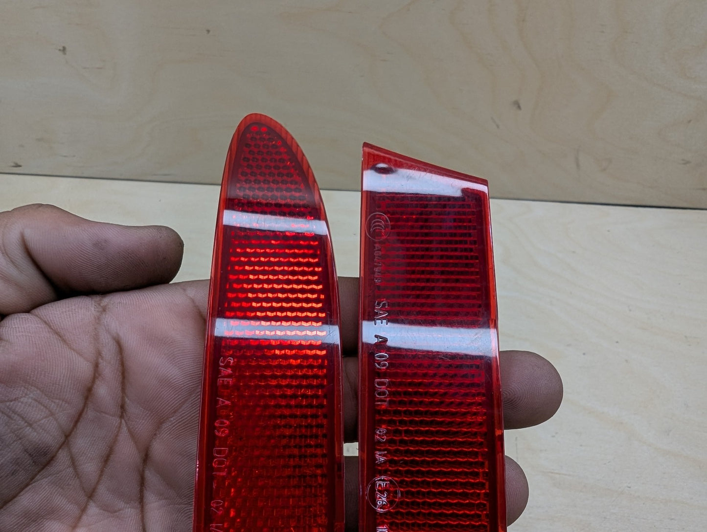 2011-2016 BMW X3 F25 Rear Left Right Bumper Reflectors SET 7217315