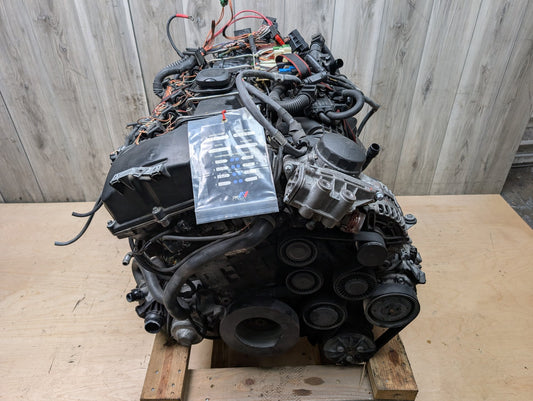 09-11 OEM BMW E88 E92 E93 E90 Long Block 6 Bolt N54 RWD ENGINE MOTOR 114k Ran!