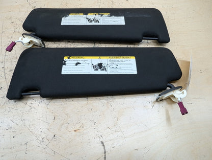 2010-2017 BMW 535i GT xDrive F07 Front Left Right Sun Visor SET 8047533 OEM
