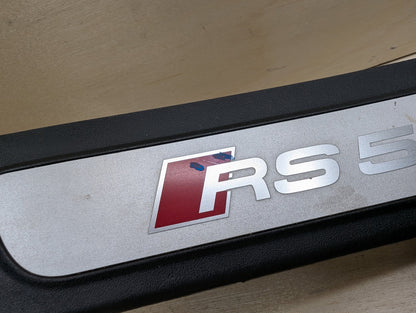 2011-2017 Audi RS5 8T Front Left Right Scuff Plate Door Sill SET 8T0853373