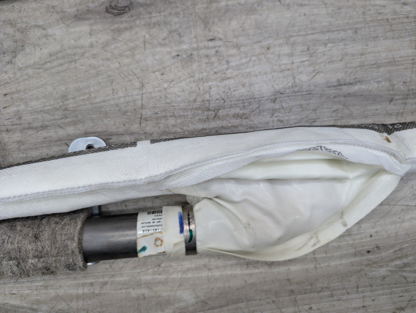 16-22 OEM BMW G12 740 750 M760 Left Driver Top Roof Head Air Bag Airbag Curtain