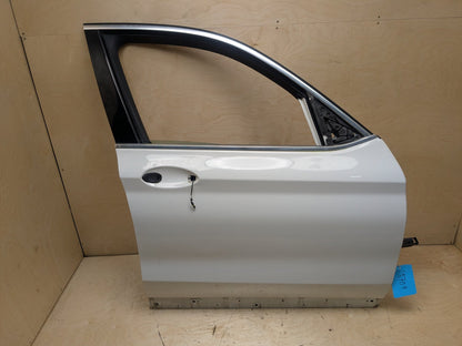 18-24 OEM BMW F97 G01 X3 X3M Front Right Passenger Door Shell Panel White 300