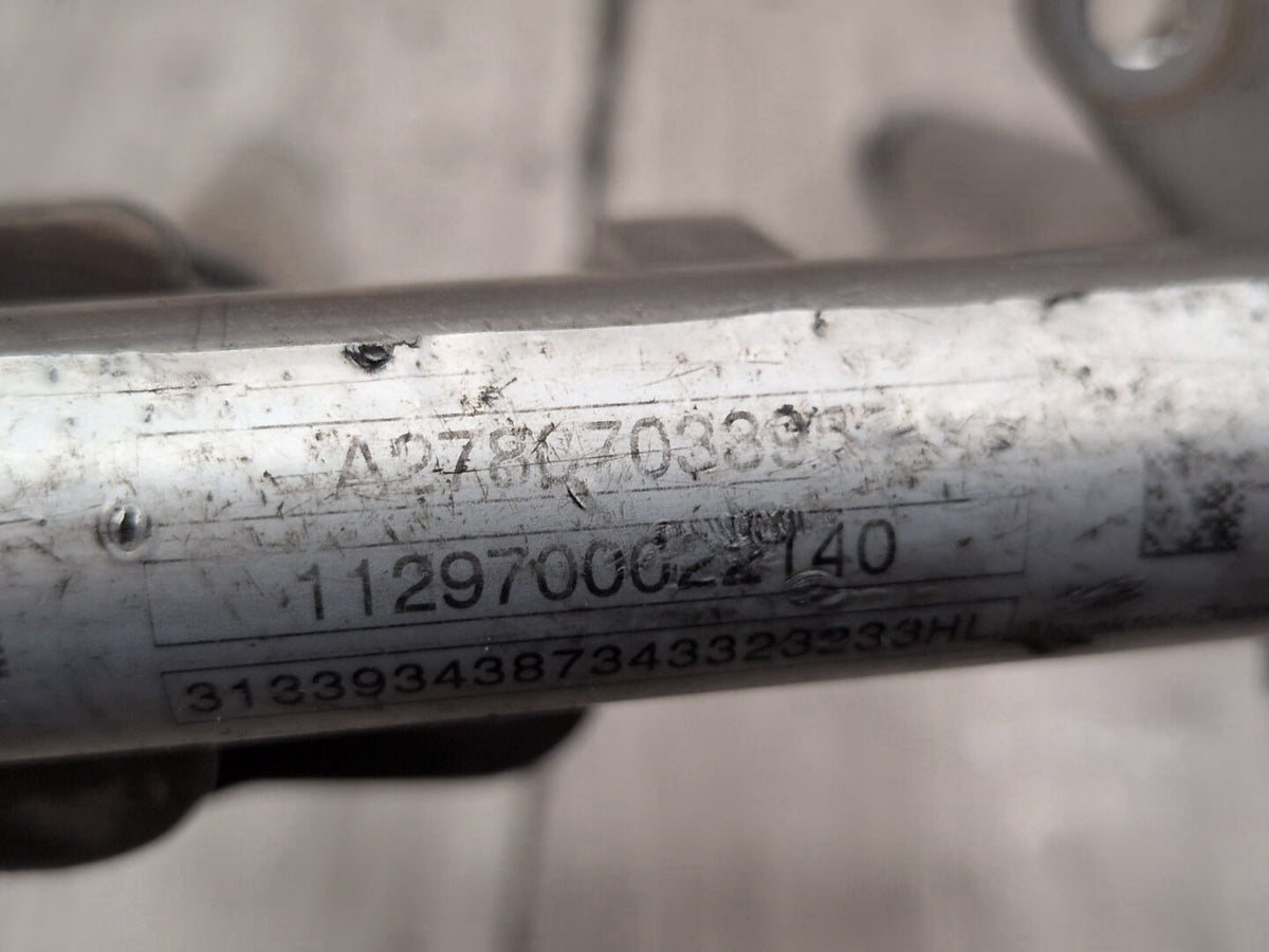 2009-2012 Mercedes-Benz W212 E550 M278 Engine Left Motor Fuel Injector Rail Line