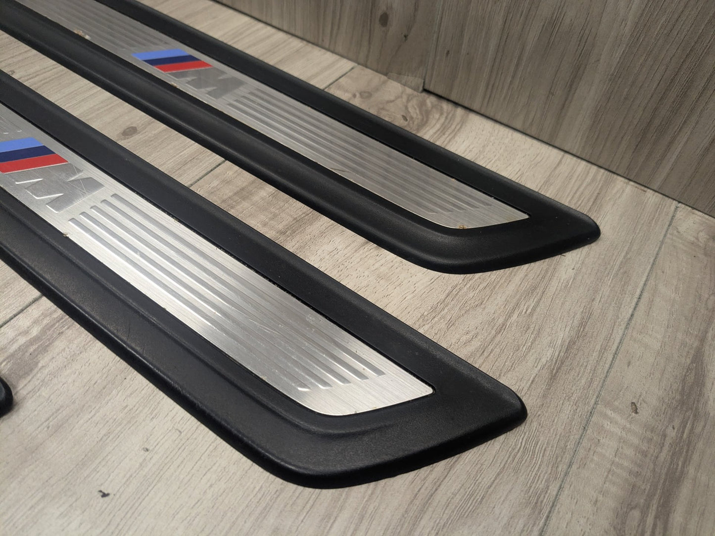 2011 - 2017 BMW X3 F25 Front Rear Left Right Scuff Plate Door Sill SET 8050461 N20B20O0
