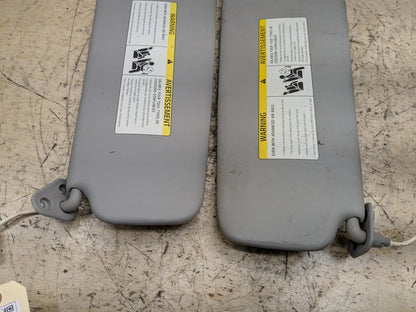 2007-2013 BMW 328i E92 Front Left Right Sun Visor SET 7252083 OEM