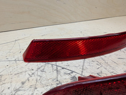 2010-2017 BMW 535i GT xDrive F07 Rear Left Right Bumper Reflectors SET 7318557 OEM