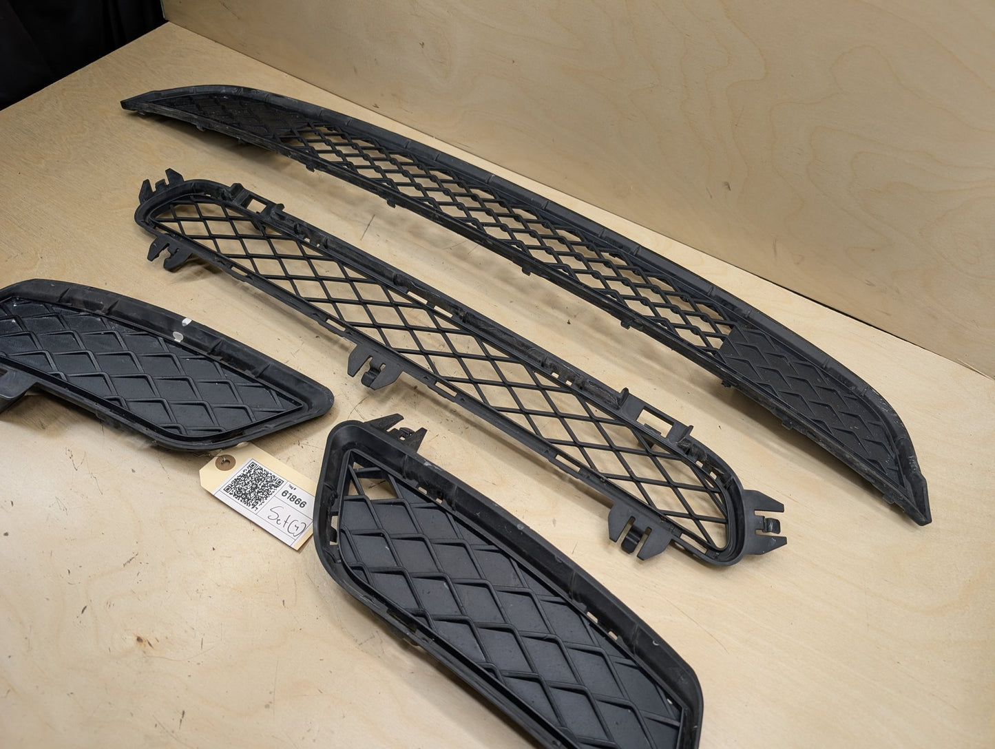 2011-2016 BMW X3 F25 Front Left Right Center Bumper Cover Grilles SET 7210470