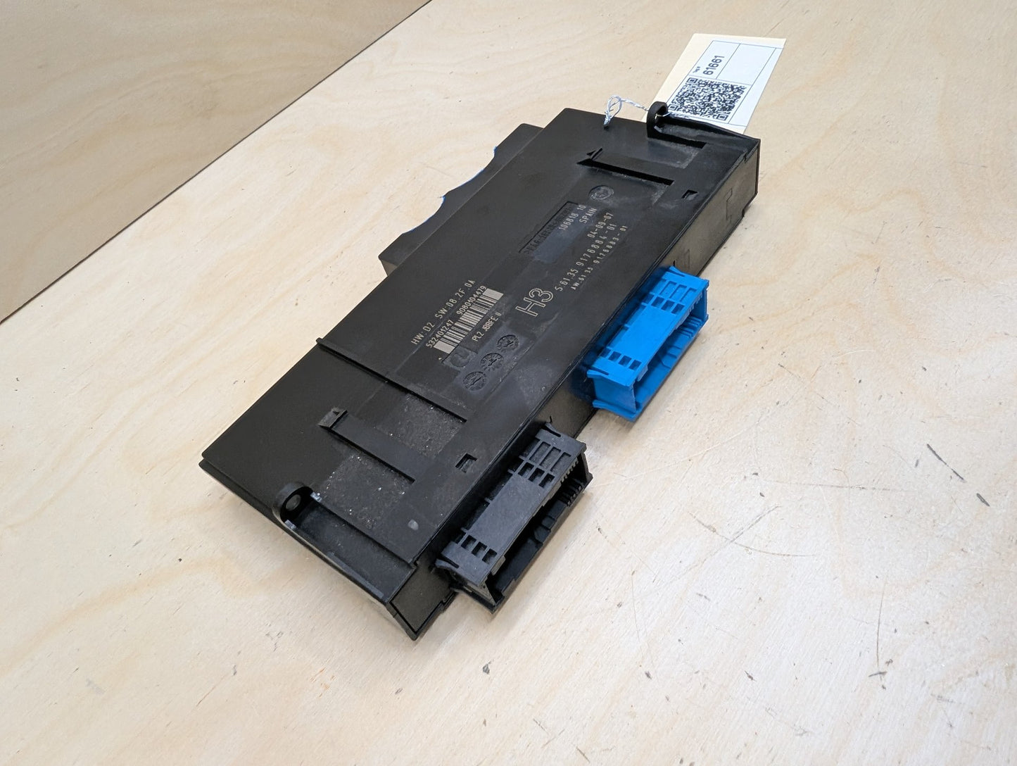 NOTE 2007-2013 BMW 335i E93 BCM Body Control Module 9176884