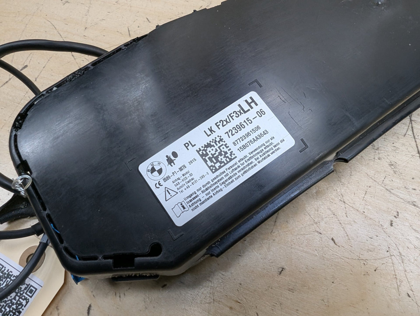 OEM BMW F22 F30 F32 F34 F36 F80 F82 M2 M3 M4 Front Left Driver Seat Airbag SRS