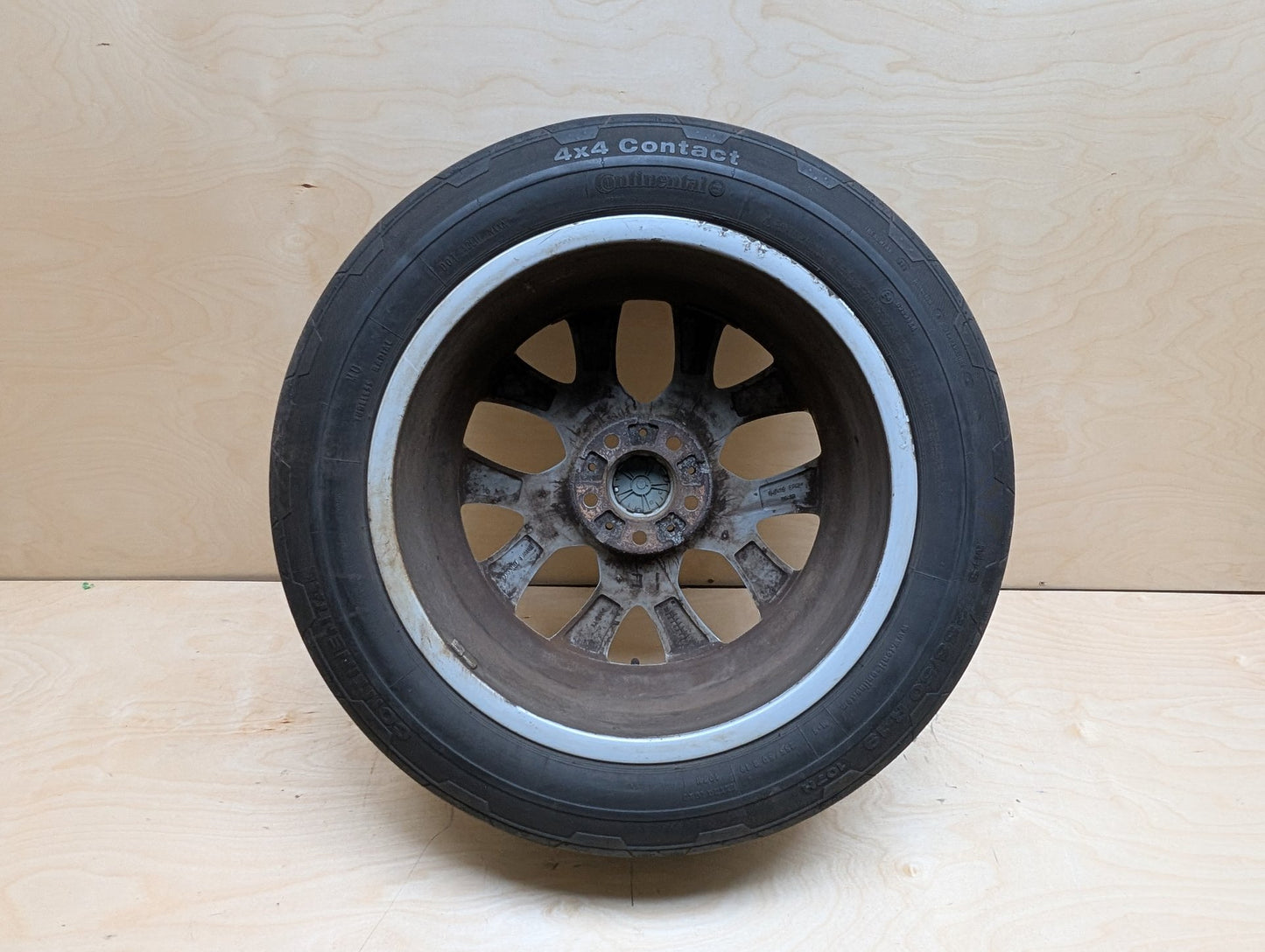 07-13 OEM BMW X5 E70 Wheel Rim 19x9 ET:48 LA Star Spoke Style 334