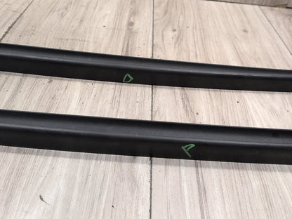 2018-2023 Audi S4 B9 Front Left Right Side Windshield Drip Trim Molding SET 8W0854327C
