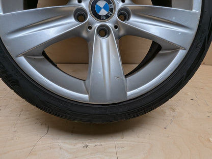 06-13 OEM BMW E90 E92 E93 328 335 Wheel Rim 18x8.5" ET:37 Star Spoke Style 189