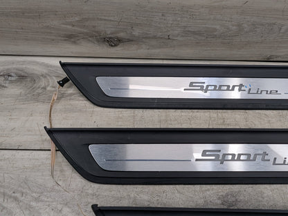 2017-2023 BMW 530i G30 Front Rear Left Right Scuff Plate Door Sill SPORT SET 7405774