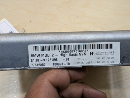 06-17 OEM BMW E88 E90 E92 E93 F10 High Basis SVS MULF2 Becker Bluetooth Module