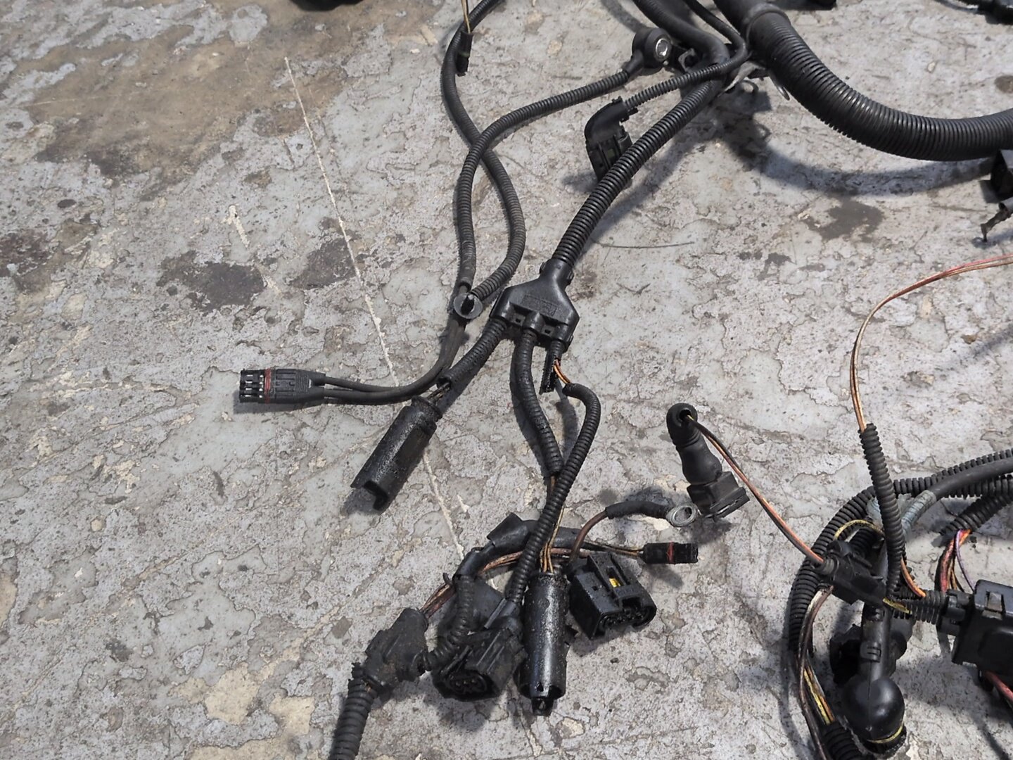 2007-2013 BMW E93 328i AT Engine N51 Motor Transmission Wiring Wire Harness SET