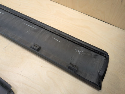 2011-2016 BMW X3 F25 Left Driver Side Skirt Rocker Panel Mouldings Front Rear SET