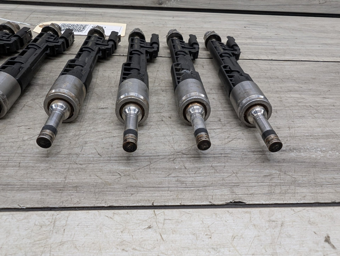 19-24 OEM BMW G12 G30 M550 750 Engine N63R High Pressure Fuel Injector Set