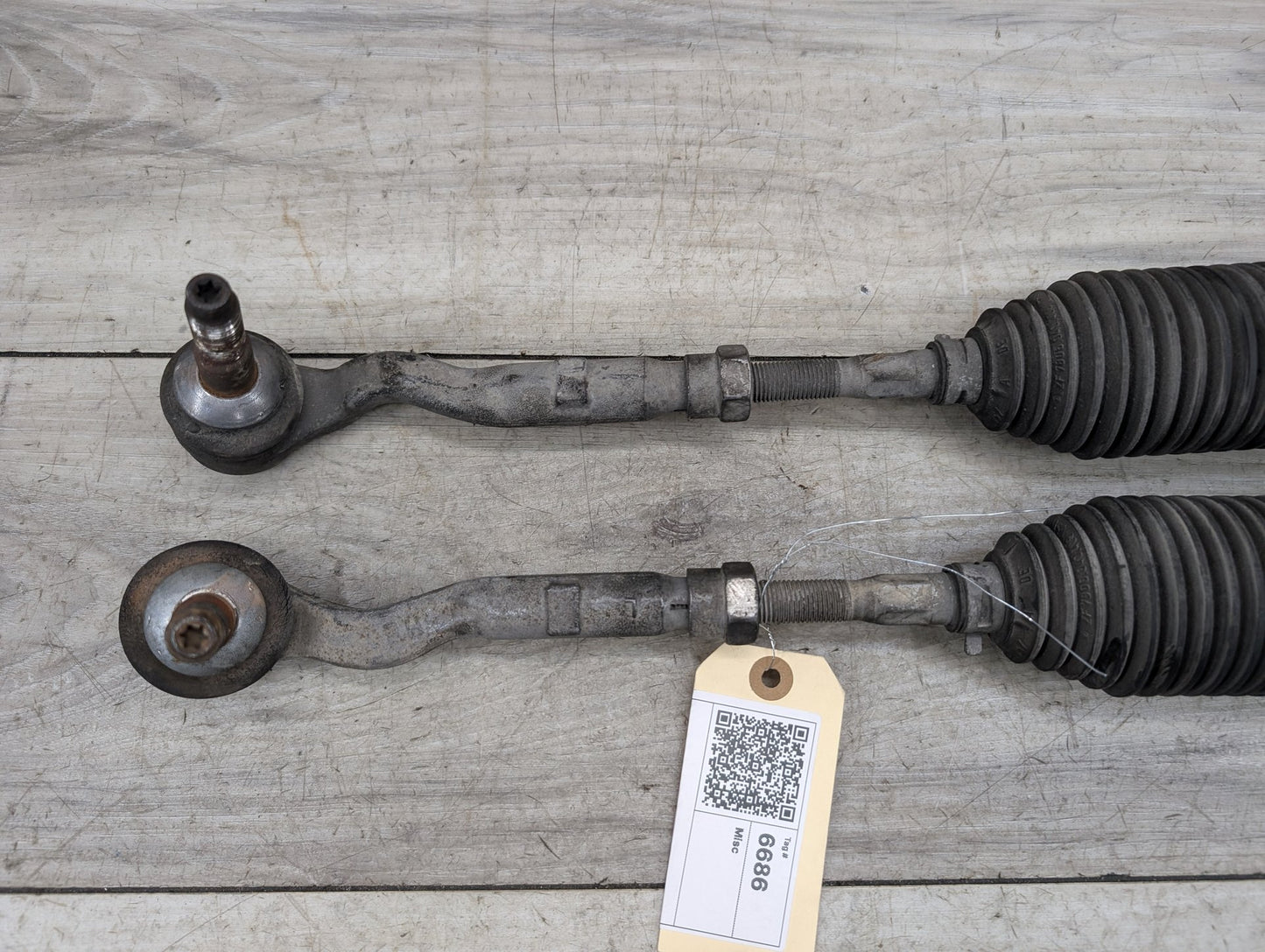 OEM BMW F02 F06 F10 F13 528 640 750 Left Right Inner Outer Tie Rods w Boot PAIR