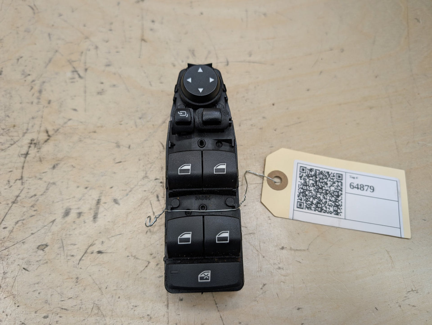 2011-2016 BMW X3 F25 Front Left Driver Door Master Window Switch 9362107