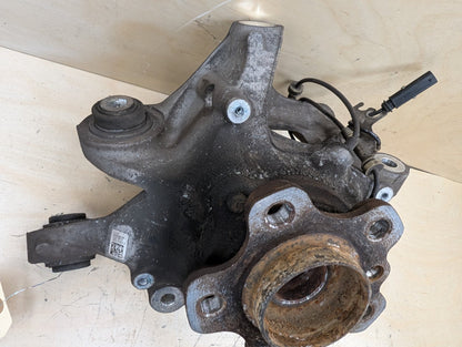 2016-2022 BMW 750i G12 Rear Right Passenger Spindle Knuckle w/ Bearing 6865662