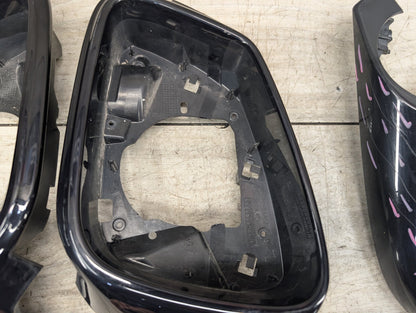 12-20 OEM BMW F30 F32 F33 F36 Front Left Right Side Mirror Cap Covers SET