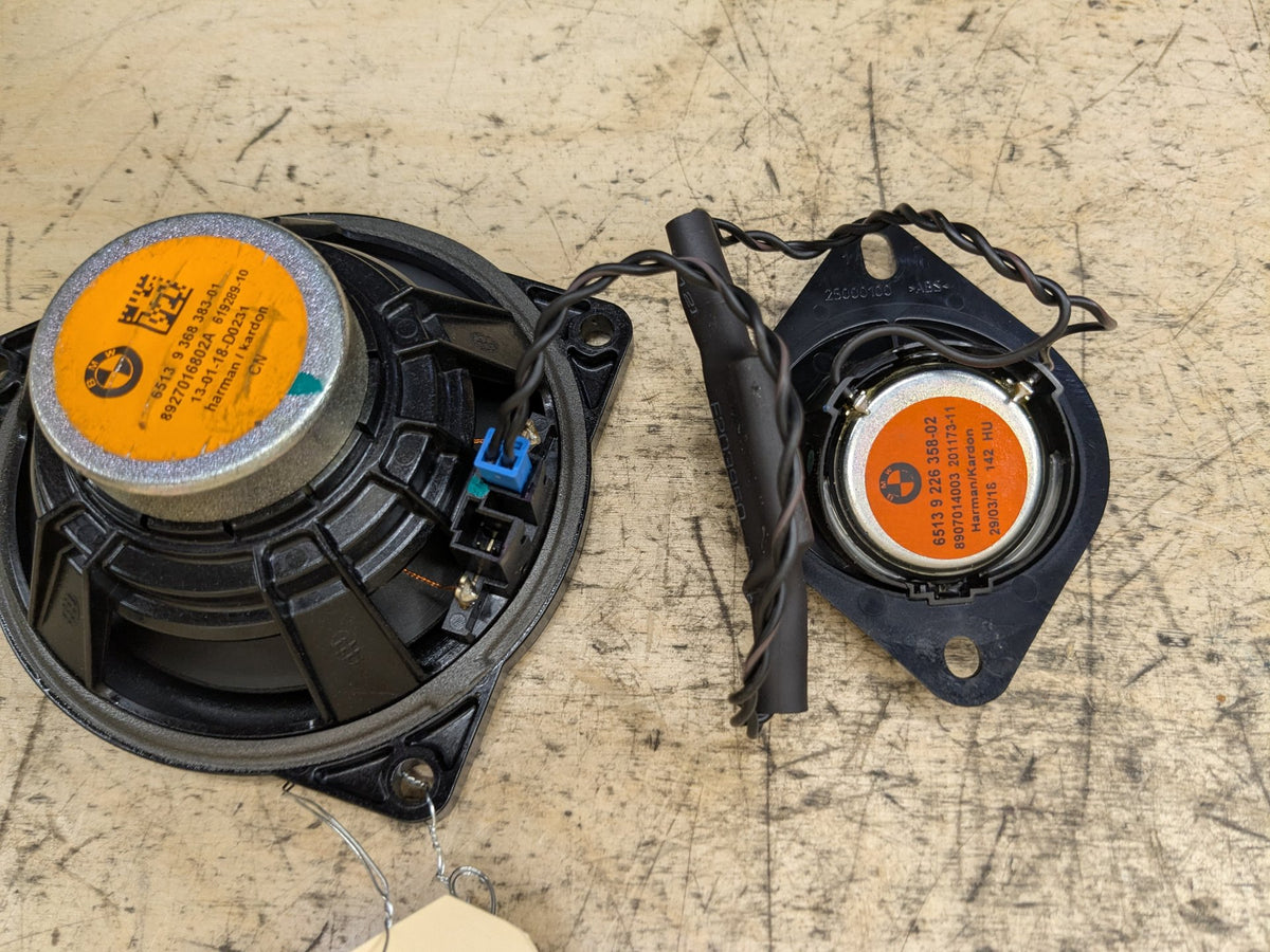 OEM BMW F06 F12 F13 M5 M6 Audio Sound HK Loudspeakers Tweeters SET
