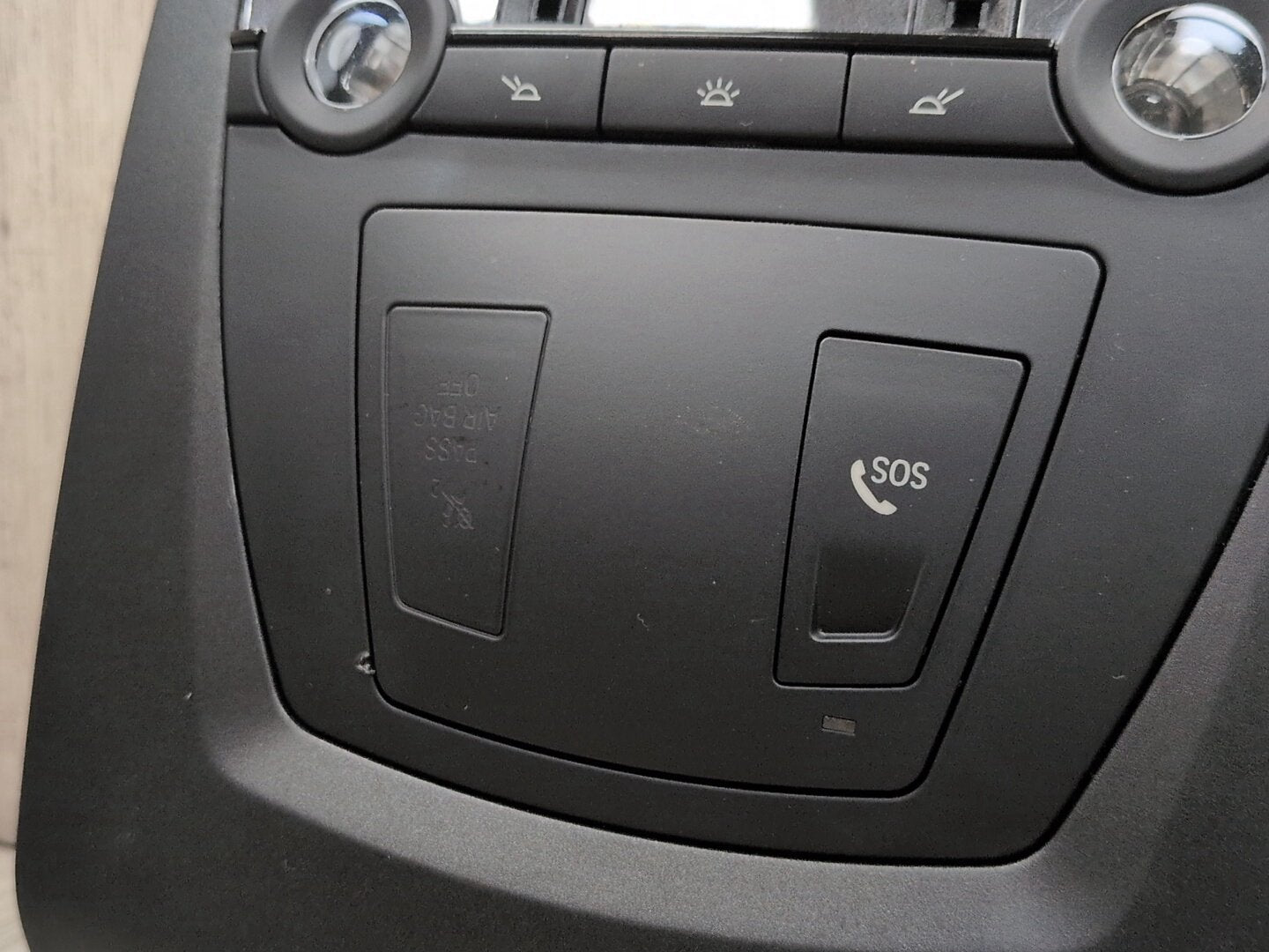 2012-2018 BMW M6 F06 Headliner Overhead Dome Light Switch Module 9276230