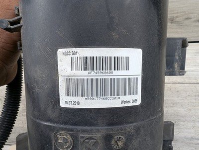 2019-2020 BMW X3 G01 Fuel Vapor Charcoal Canister 7459686 OEM