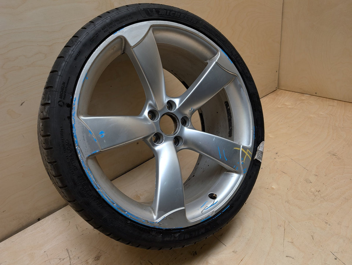 08-17 OEM Audi RS5 20x9 ET26 Aluminum Wheel Rim 5 Spoke 8T0601025AD