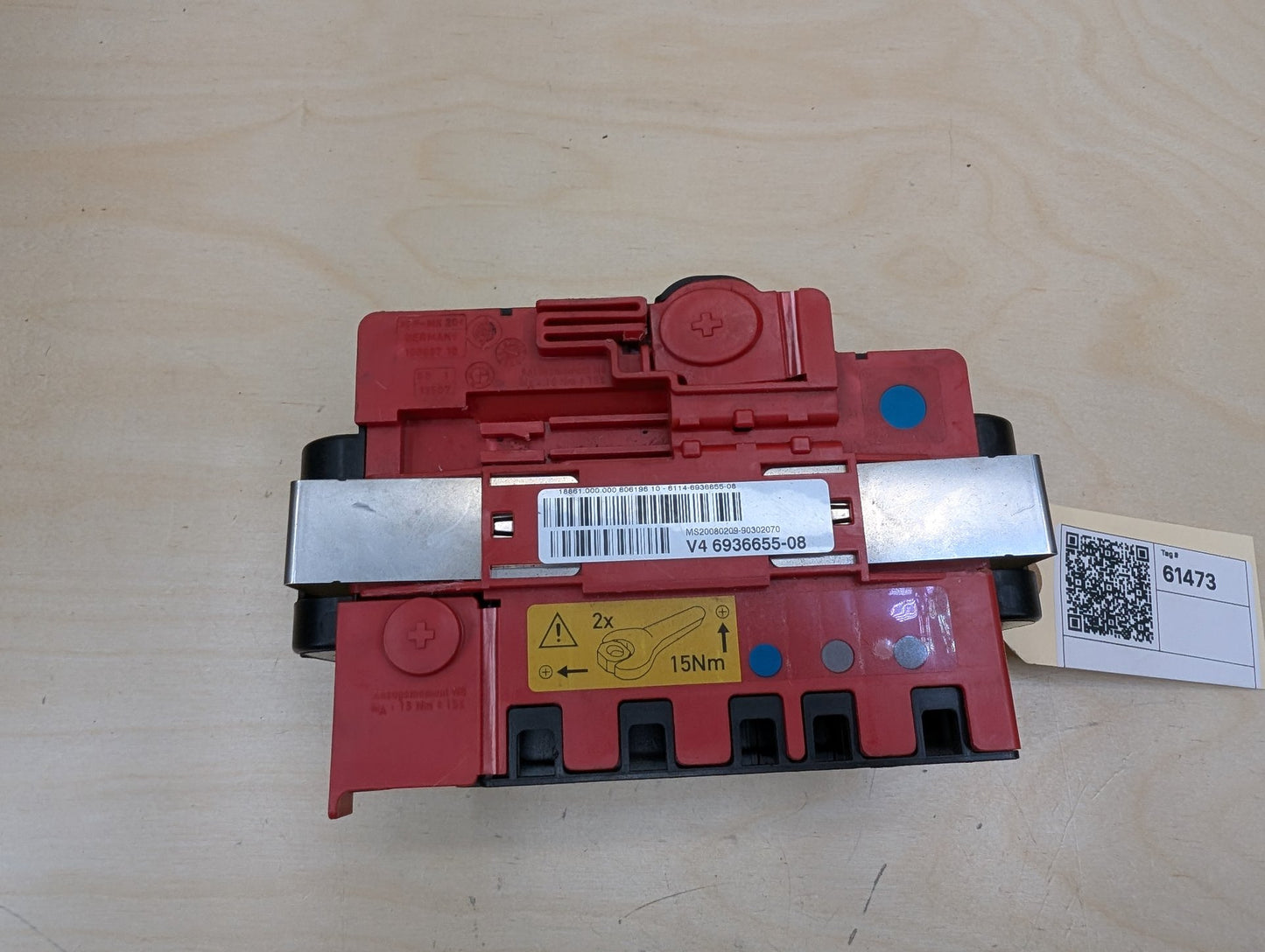 OEM BMW E82 E88 E90 E92 Battery Power Junction Distribution Fuse Box Voltage