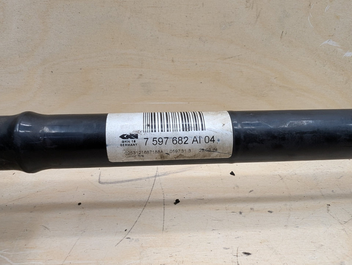 2012-2018 BMW 328i F30 Rear Right CV Axle Half Shaft Output 7597682 OEM