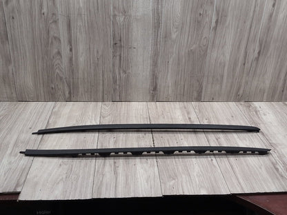 2014-2018 BMW X5 F85 Front Left Right Side Windshield Drip Trim Molding SET 7462205