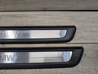 2019 - 2026 BMW 330i G20 Front Left Right Scuff Plate Door Sill SET 7407377 B46B20O1