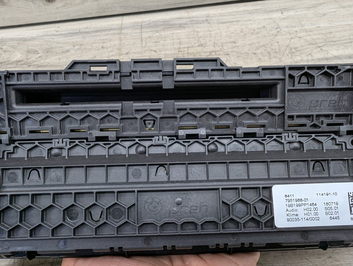 2020 OEM BMW G01 X3 X3M AC Switch Heater Climate Control Panel Radio Button