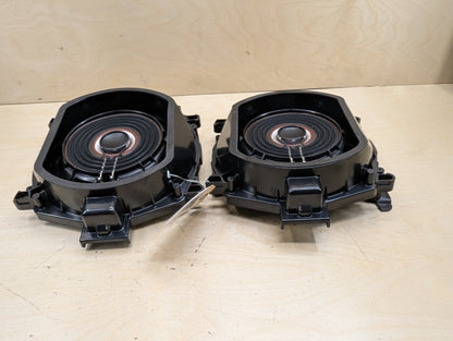 2015-2019 BMW X6 F16 Left Right Seat Speaker Subwoofer SET 9297898
