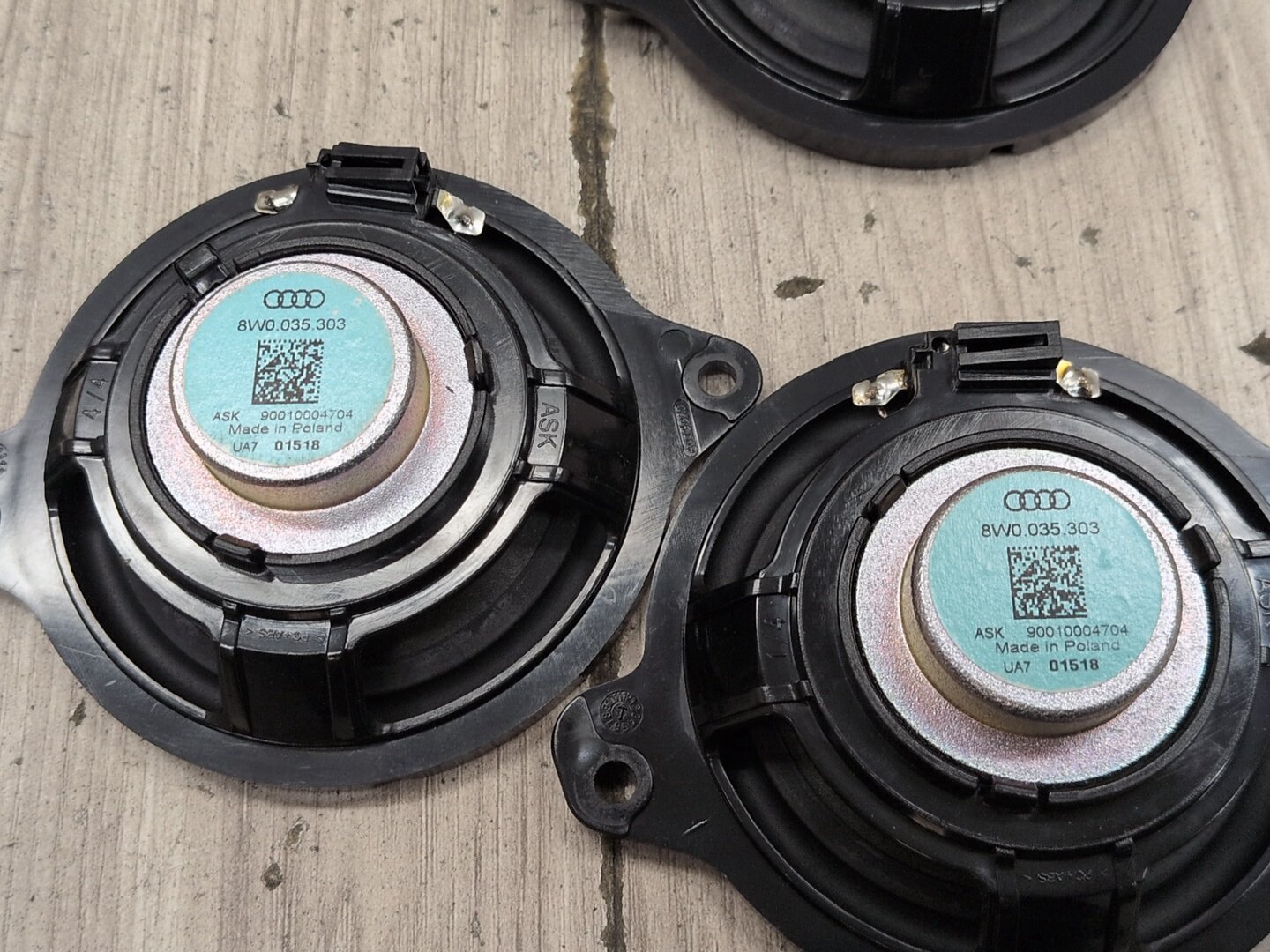2018-2023 Audi S4 B9 - Speakers SET PN: 8WO035303