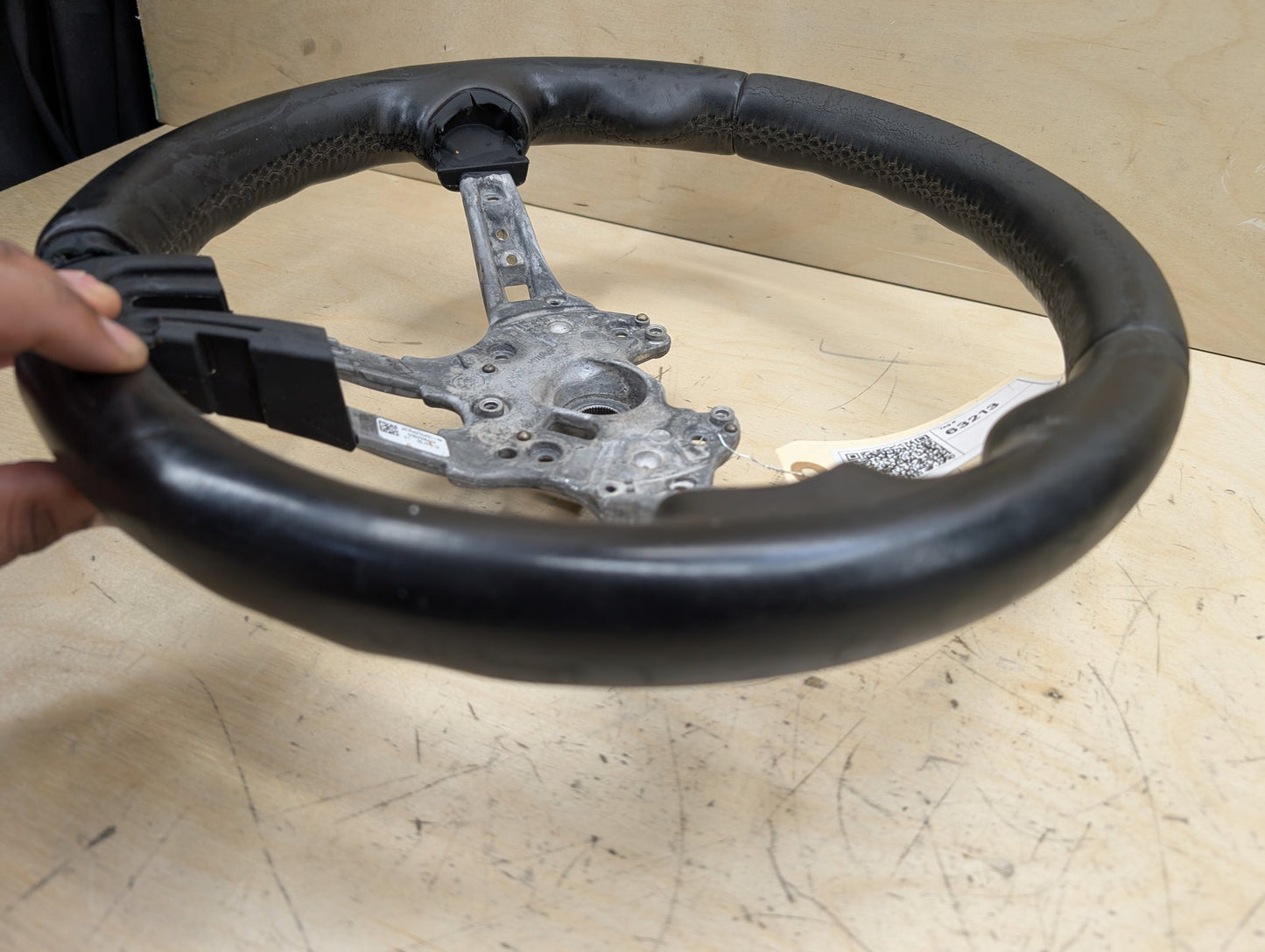 2012-2018 BMW 328i F30 Steering Wheel Bare 7443764