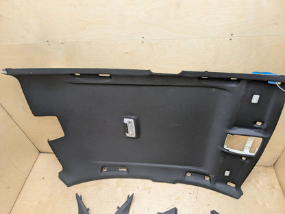 2012-2018 BMW 320i 335 340 330 F30 Headliner BLACK SET OEM *No Sunroof