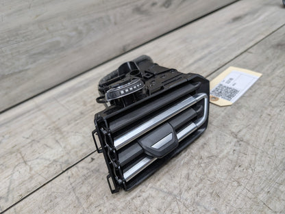 19-25 OEM BMW G05 G06 X5 X6 Left Driver Side Air AC Vent Dash Grille Aluminum