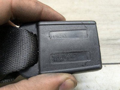 19-25 OEM BMW G20 G80 330 M340 M3 Rear Center Seatbelt Seat Belt Buckle Black