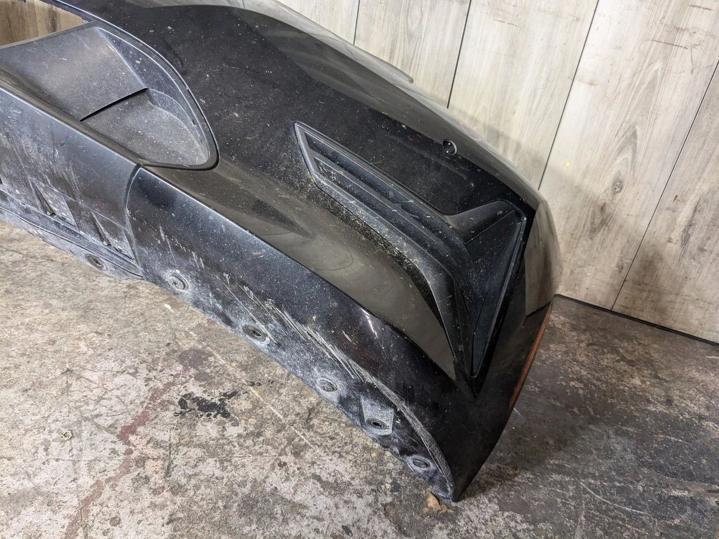 DAMAGE* 19-21 OEM BMW G20 G21 330 Front Bumper Cover Panel Black 475