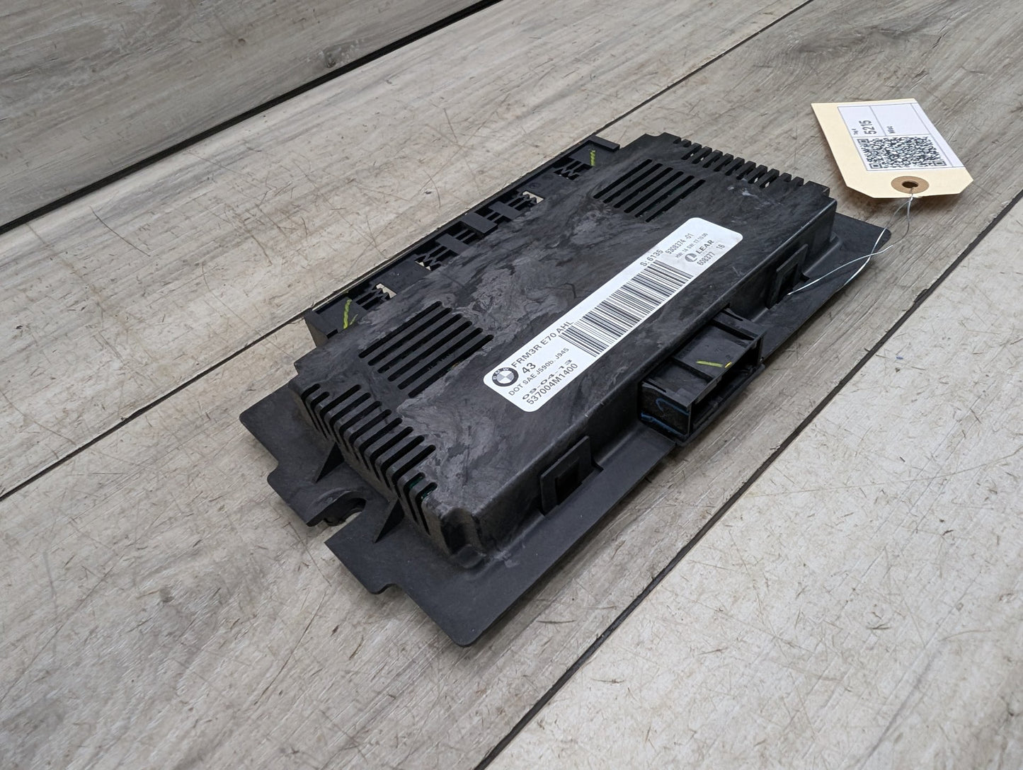 07-14 OEM BMW E70 E71 X5 X6 AHL FRM FRM3 3R Footwell Light Control Module VDM