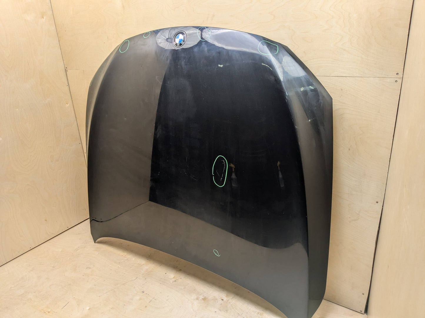 09-15 BMW F01 F02 740 750 760 Front Hood Bonnet Panel Black 475