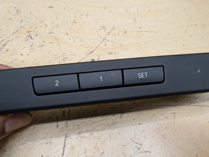 2010-2017 BMW 535i GT xDrive F07 Front Left Driver Seat Memory Switch 9361182 OEM